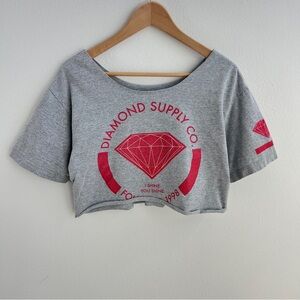 Diamond Supply Co. Skater off-the-shoulder tee